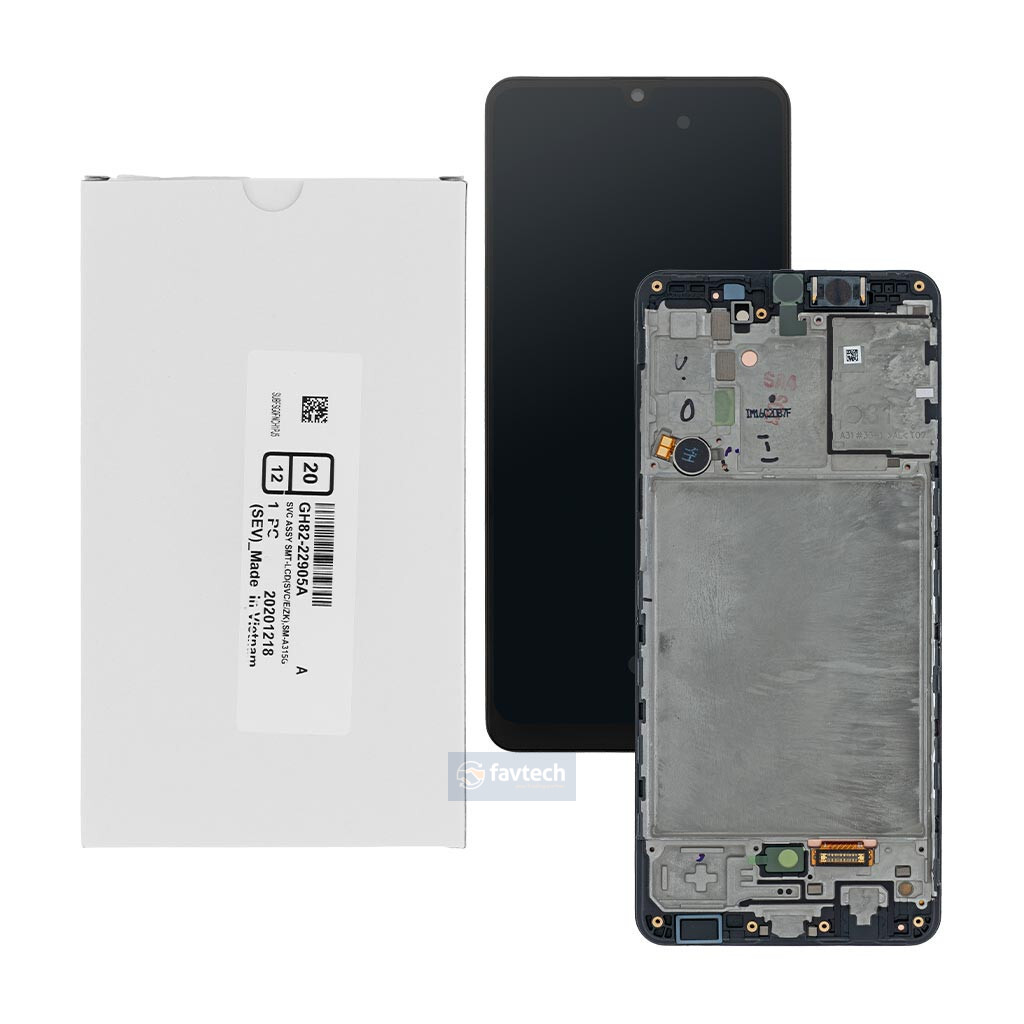 Samsung Galaxy SM-A315-LCD Display + BLACK + GH82-24455A