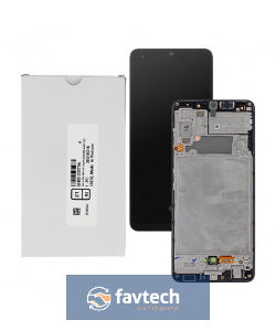 Samsung Galaxy SM-A325-LCD Display + BLACK + GH82-25566A