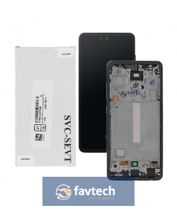 Samsung Galaxy SM-A525-LCD Display + BLACK + GH82-25524A