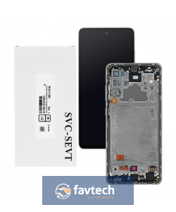 Samsung Galaxy SM-A725-LCD Display + BLACK + GH82-25460A