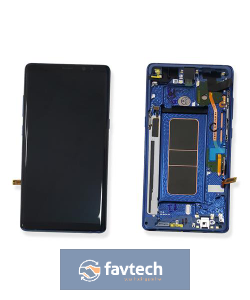 Samsung Galaxy SM-NOTE8 N950-LCD Display + BLUE + GH97-21108B