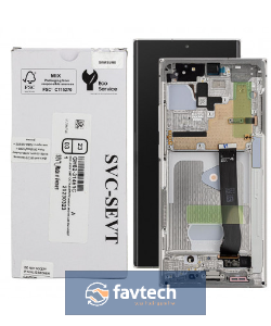 Samsung Galaxy SM-NOTE 20 ULTRA N985,N986-LCD Display + WHITE + GH82-23621C